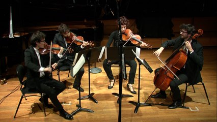 Oeuvres d'Eric Tanguy :  Quatuor à cordes n° 2, Animé par  le Quatuor Hanson