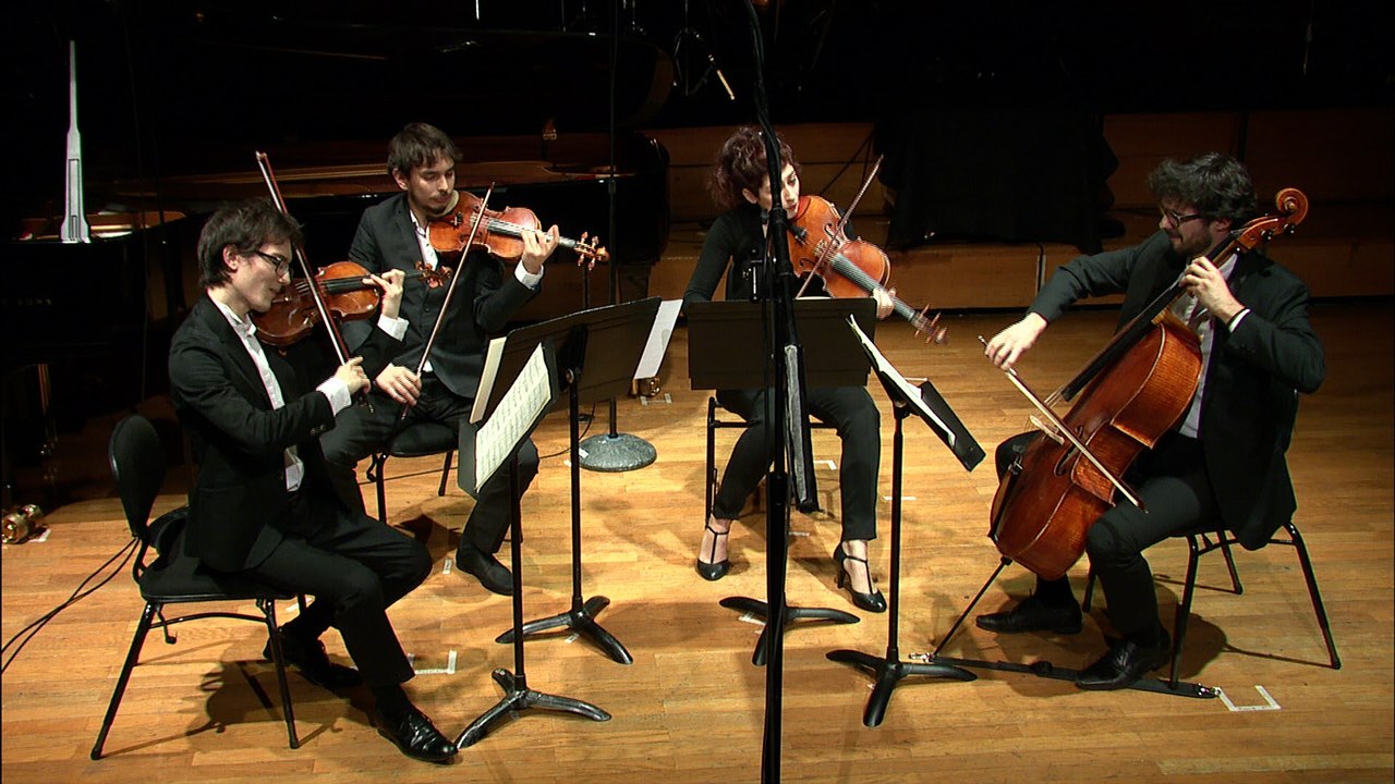 Oeuvres d'Eric Tanguy : Quatuor à cordes n° 2, très lent par le Quatuor Hanson