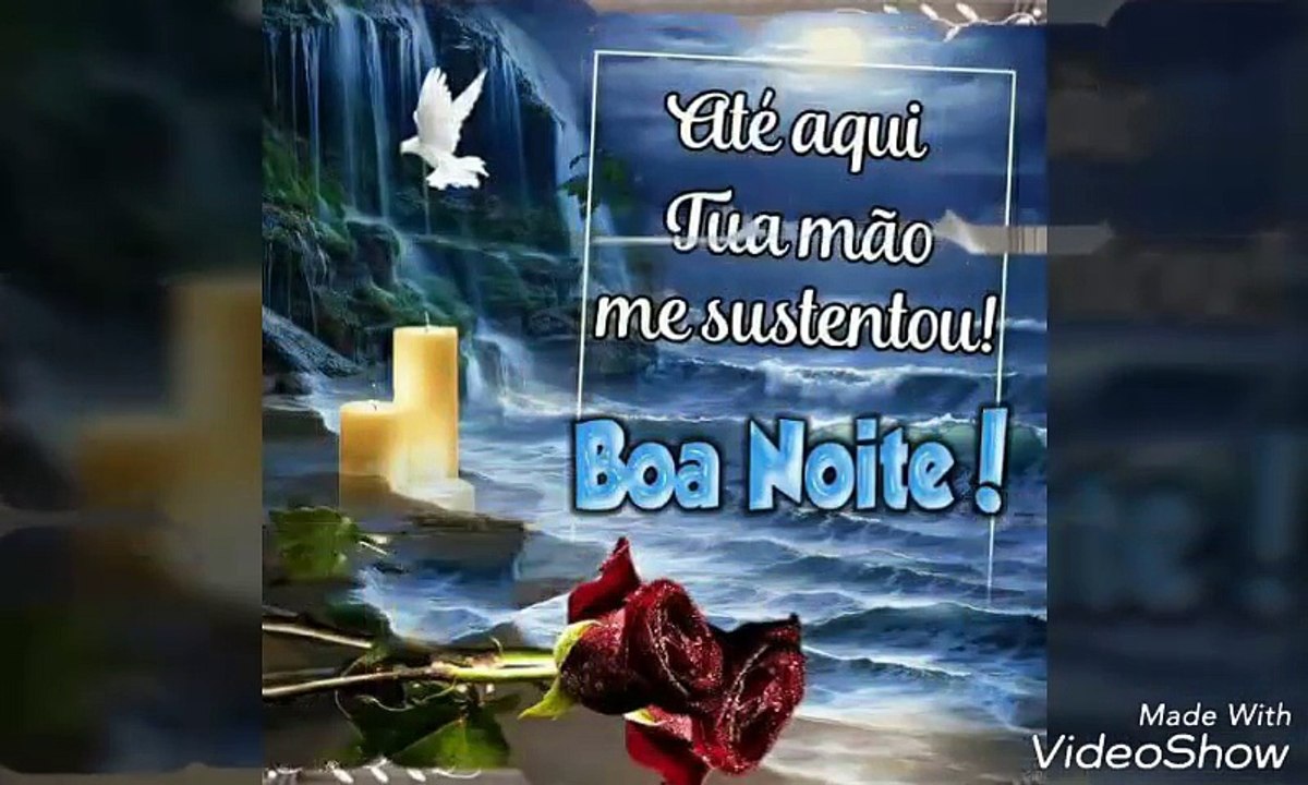 Linda mensagem de Boa noite - Uma abençoada noite para amigos e família