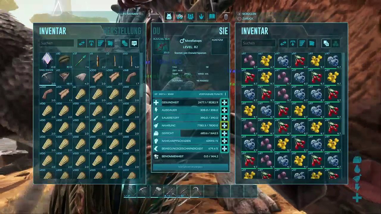 DonAleszandro ARK Survival Evolved «-Dinosaurier Zähmung und weiterer Hausbau in der Basis-» (537)