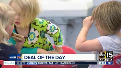 Shop, have date night or get a break from the kids and get a great deal on daycare by the hour!