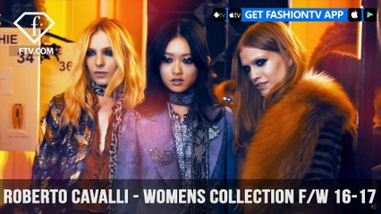 Skylar Tartz Vanessa Moody Roberto Cavalli Backstage F/W 16-17 Milan | FashionTV | FTV