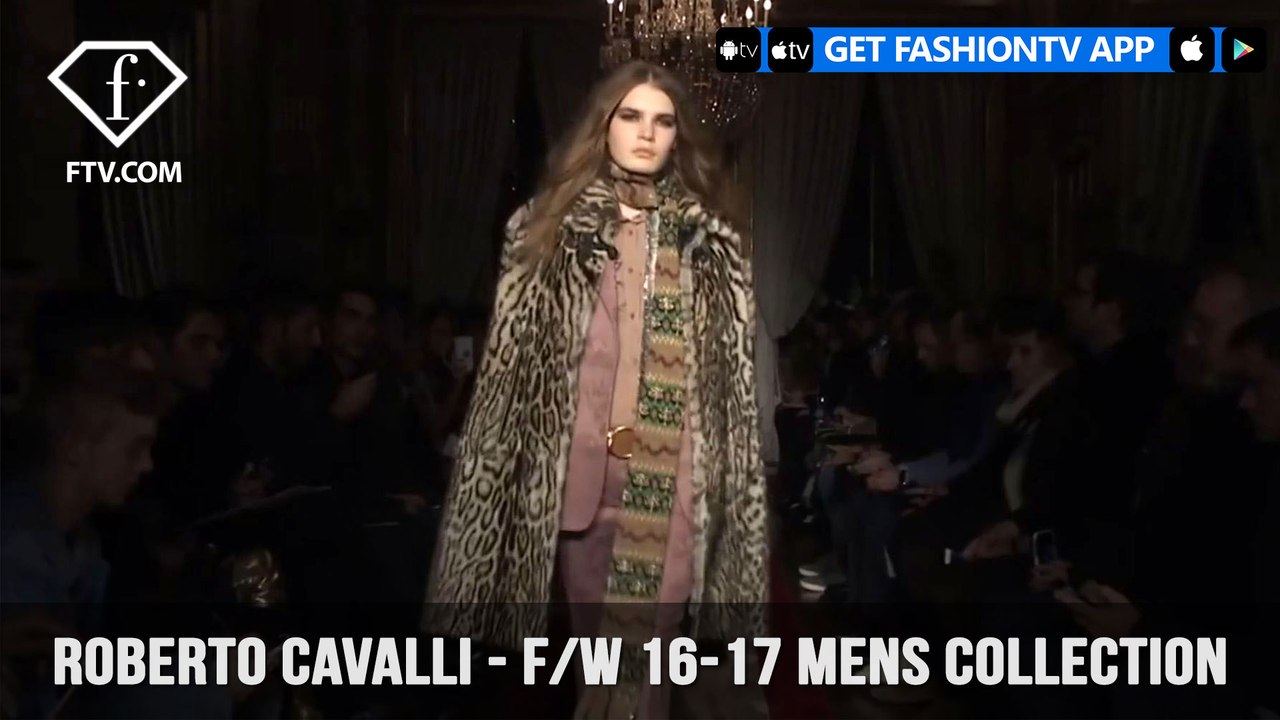 Roberto Cavalli Mens F/W 16-17 Definitive Collection | FashionTV | FTV