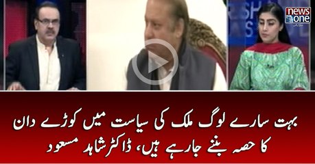 Bhut Saray Log Mulk Ki Siyasat Min Koray Dan Ka Hissa Bannay Jarahy Hain