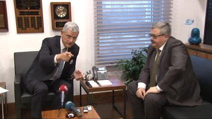 TBMM Dışişleri Komisyonu Başkanı Volkan Bozkır, Rusya Büyükelçisi Yerhov ile Görüştü