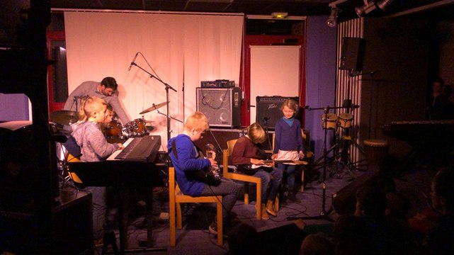Mini concert des élèves du conservatoire en musique actuelles