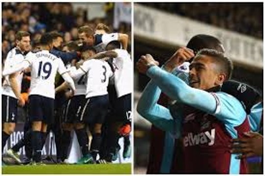 West Ham United 3 vs 2 Tottenham Hotspur Hightlights and Goals Premier League 25 October 2017