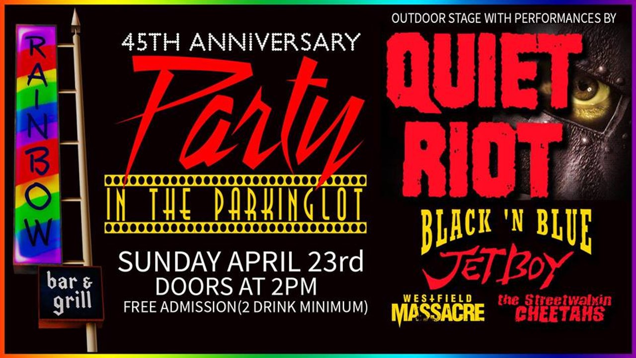 RCTV #690:Rainbow's 45th w/Quiet Riot/Ron Jeremy,Jetboy & more 4/23/17