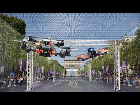 COURSE DE DRONE DANS PARIS : Ce que voient les pilotes !