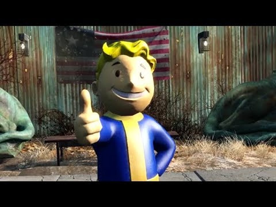 FALLOUT 4 en VR nous présente ses possibilités - E3 2017