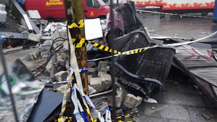 Explosion place Flagey: voici les dégâts