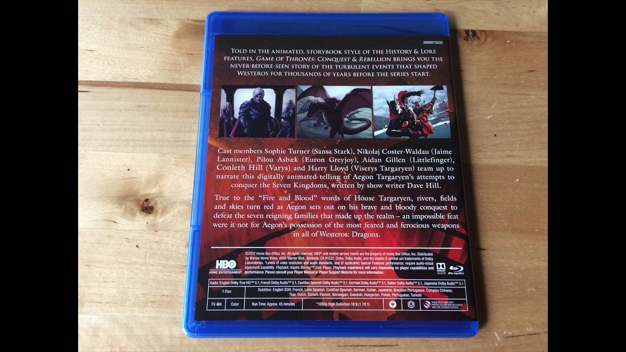 Critique du coffret Game of Thrones: The Complete Seventh Season en format Blu-ray