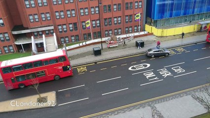 Buses at Romford, Western Road, December 2017