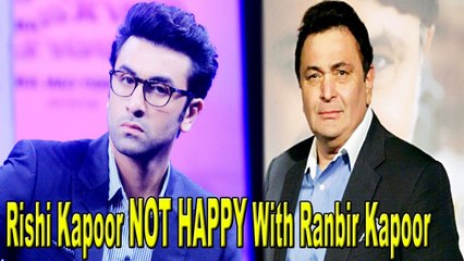 Rishi Kapoor Expresses Discontent with Junior Kapoor 😮