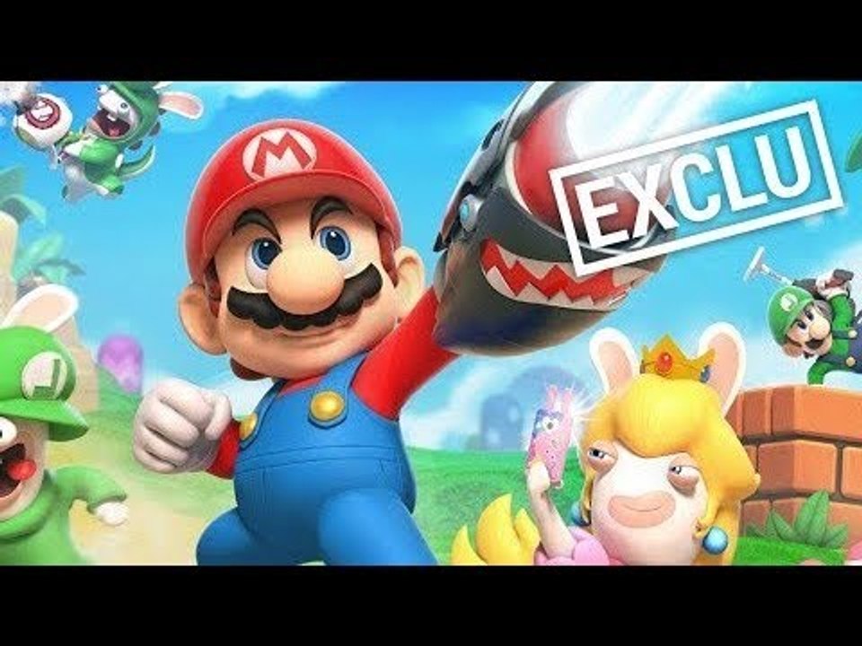 NINTENDO et UBISOFT collaborent pour MARIO + LAPINS CRETINS