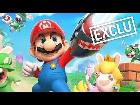 NINTENDO et UBISOFT collaborent pour MARIO + LAPINS CRETINS