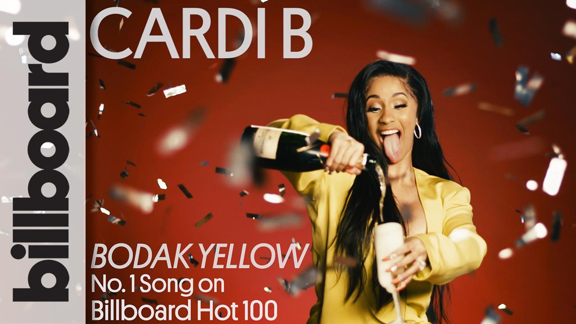 ⁣Cardi B Celebrates Hitting No. 1