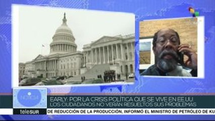 Early: Hay una crisis profunda del sistema político de EEUU