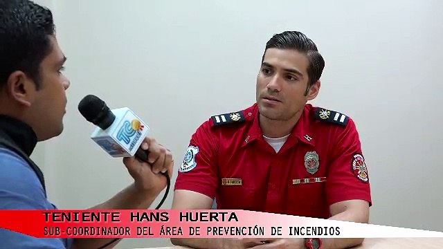 Campaña pirotecnia Cuerpo de Bomberos