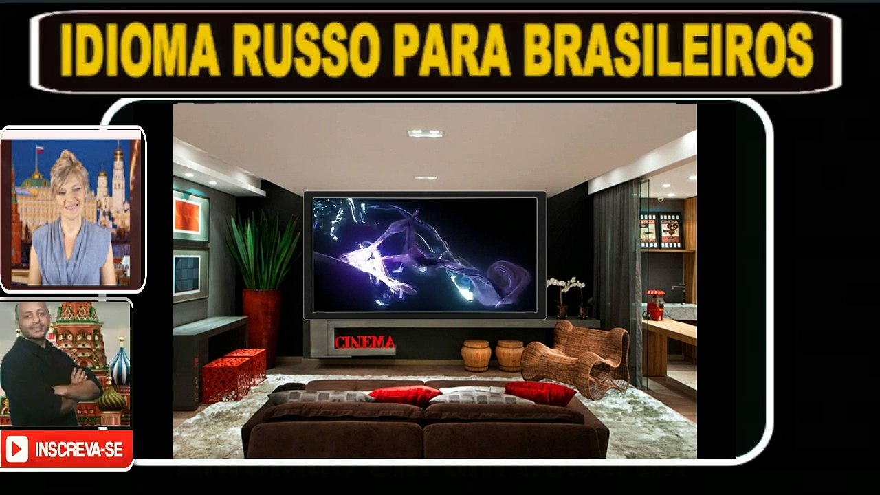 aula de russo com musica