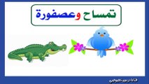 لغة عربية للصف الأول الابتدائي { 05 } حرف التاء وقصة التمساح والعصفورة