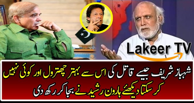 Haroon Rasheed Brutally Grilling Shahbaz Sharif