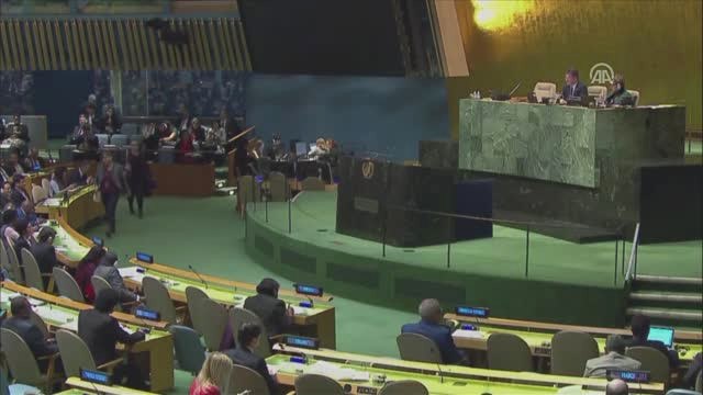 Bmgk Kudüs Özel Oturumu - Pakistan BM Daimi Temsilcisi Lodhi - New