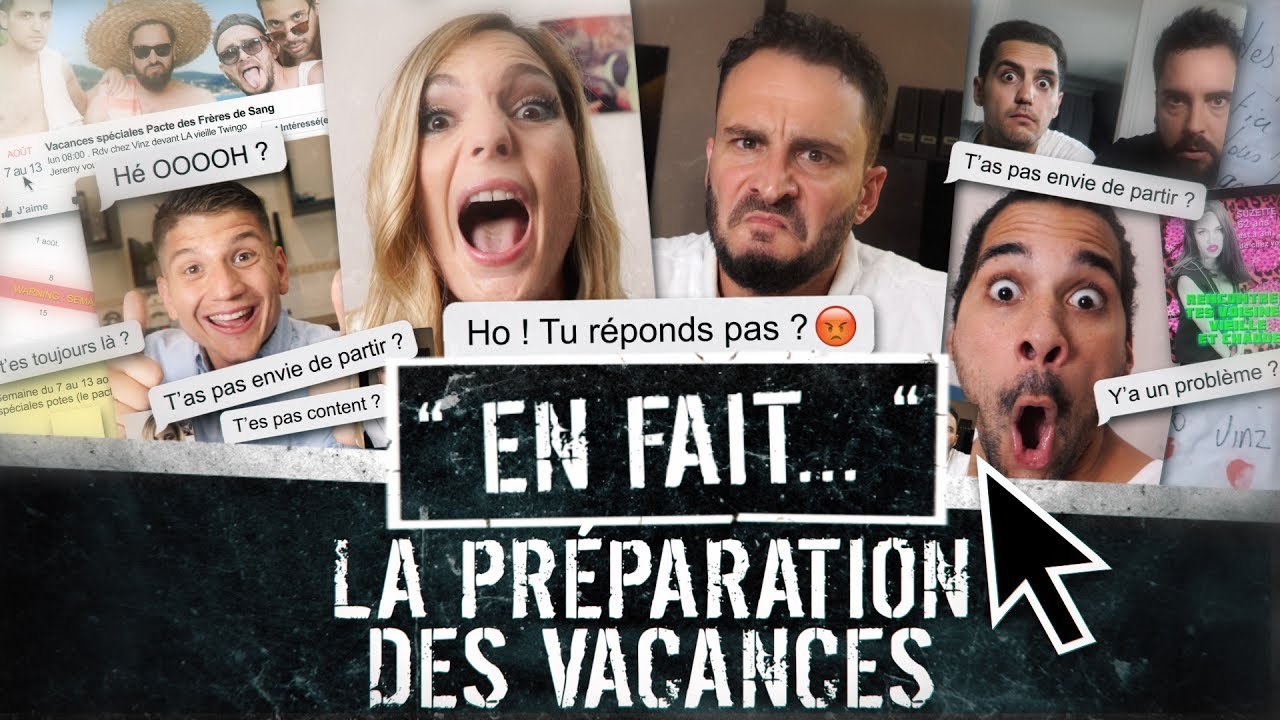 LES VACANCES : POTES vs LÉA ... ( JEREMY NADEAU - VINCENT SCALERA - LÉA CAMILLERI) EN FAIT #19