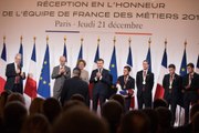 Discours du Président de la République, Emmanuel Macron, lors de la réception de l'Équipe de France des metiers