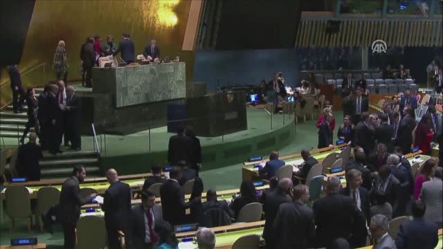 Bmgk Kudüs Özel Oturumu - Yemen'in BM Daimi Temsilcisi El-Yemani - New