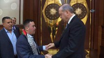Cumhurbaşkanı Erdoğan, Down Sendromlu Filistinli Muhammed et-Tavil kabul etti