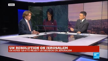 UN votes 128-9 to reject US resolution on Jerusalem
