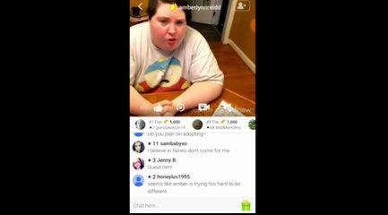 Amberlynn Reid YouNow 12/11/2017--Part 3: The Earth is Flat