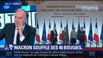 Emmanuel Macron souffle ses 40 bougies