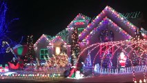 Family Creates Massive Christmas Display to Help Salvation Army