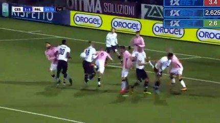 Jallow Goal HD - Cesena	1-1	Palermo 21.12.2017