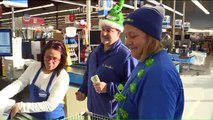 Volunteer 'Elves' Surprise Unsuspecting Shoppers by Paying for Their Groceries