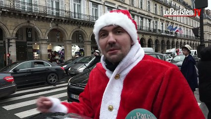 Nous avons retrouvé le Père Noël à moto qui a pris en chasse une chauffarde