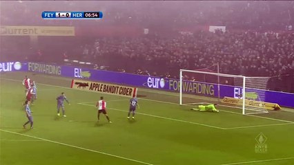 Steven Berghuis Goal HD - Feyenoord	1-0	Heracles 21.12.2017