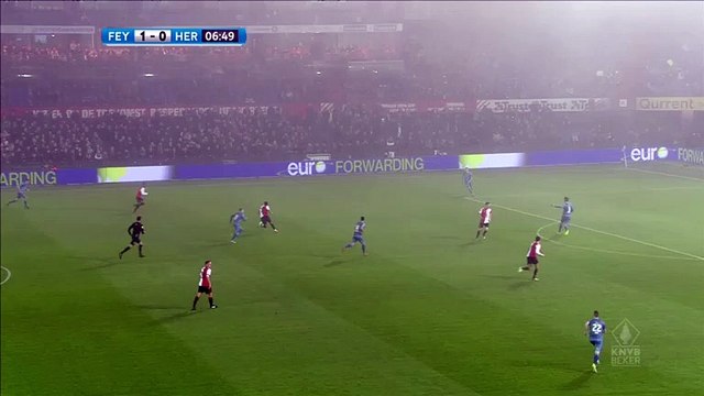 Steven Berghuis Goal HD - Feyenoord	1-0	Heracles 21.12.2017