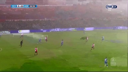 1-0 Steven Berghuis Goal Holland  KNVB Beker  Round 3 - 21.12.2017 Feyenoord 1-0 Heracles Almelo