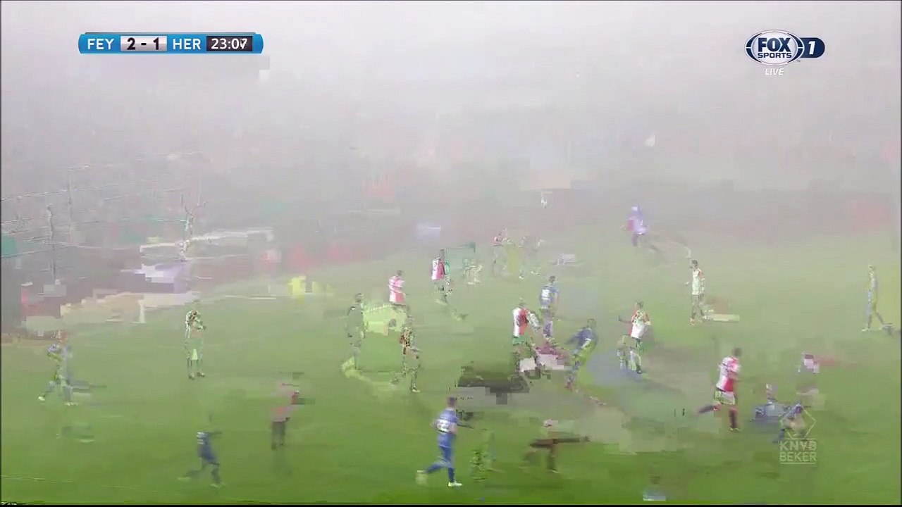 2-1 Tim Breukers Goal Holland  KNVB Beker  Round 3 - 21.12.2017 Feyenoord 2-1 Heracles Almelo