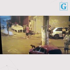 Câmeras da Prefeitura de Vitória flagram homens andando armados