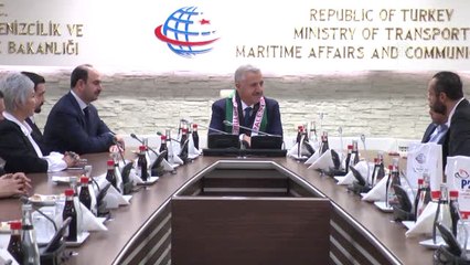 Bakan Arslan Filistinli Muhammed Et-Tavil'i Kabul Etti