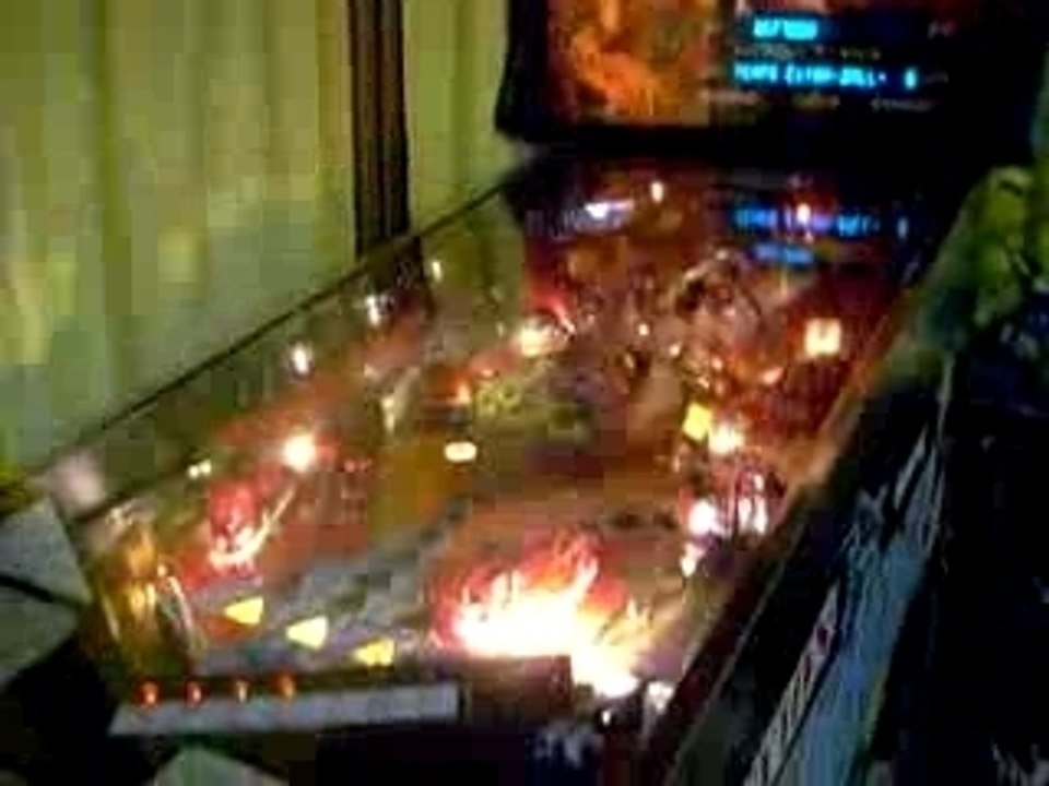 Flipper Gottlieb Operation Thunder pinball