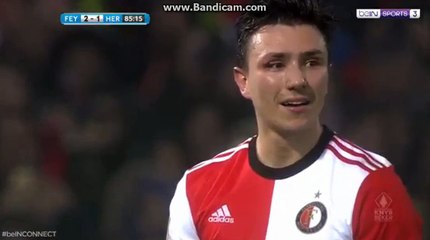 (Penalty) Goal S.Berghuis Feyenoord 3 - 1 Heracles 21.12.2017 HD