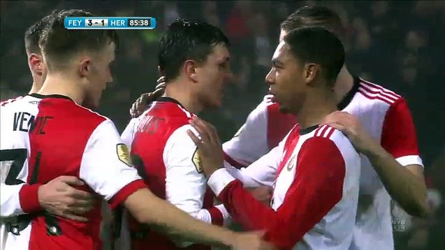 Berghuis S. (Penalty) Goal HD - Feyenoord	3-1	Heracles 21.12.2017