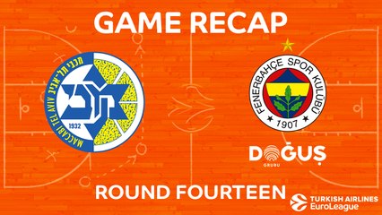 Highlights: Maccabi FOX Tel Aviv - Fenerbahce Dogus Istanbul