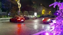 Porsche 911 GT3 with Touring Package and 911 Carrera T in the rain