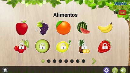 aprendiendo las frutas para niños, videos para niños